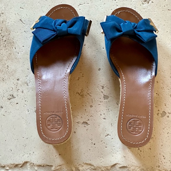 Tory Burch Penny wedge slides - Picture 3 of 6